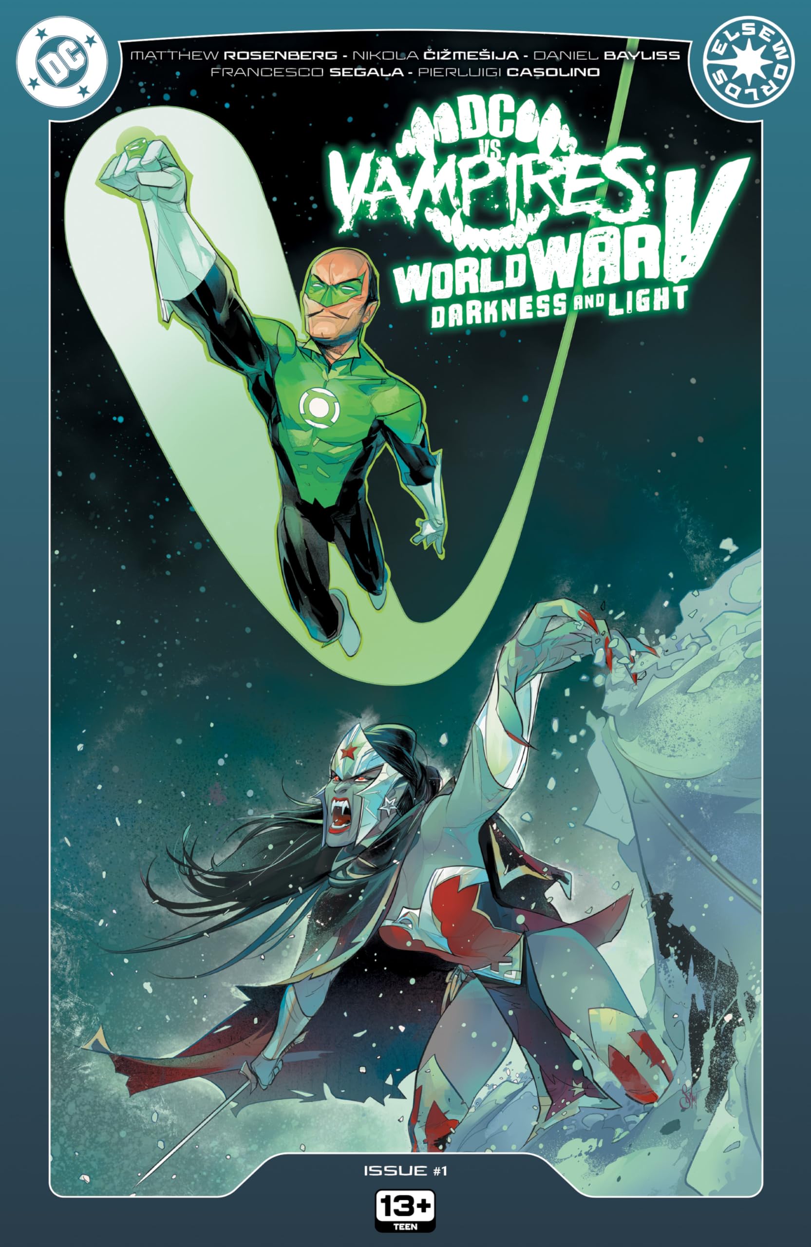 DC vs. Vampires: World War V – Darkness and Light #1 cover