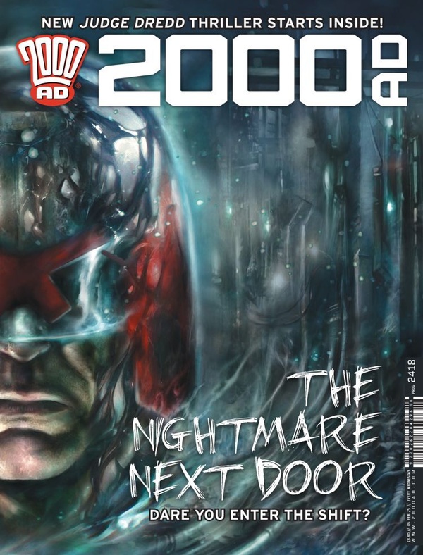 2000 AD #2418 cover