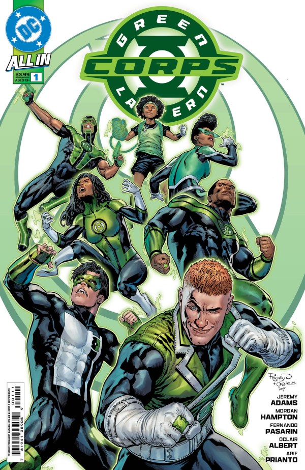 Green Lantern Corps #1 cover
