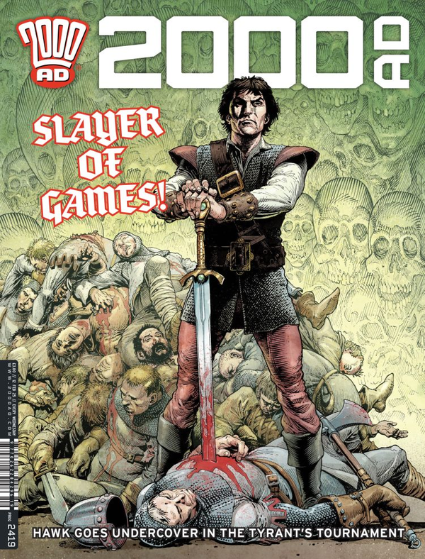 2000 AD #2419 cover