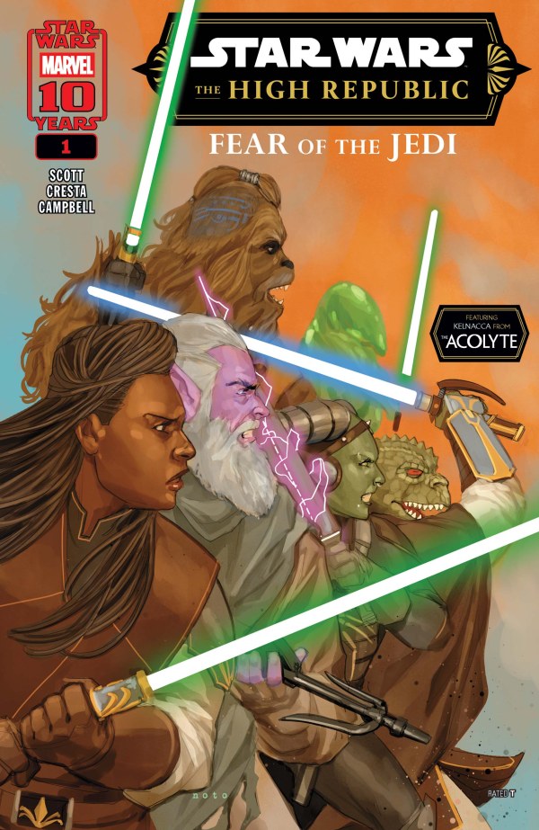 Star Wars: The High Republic - Fear of the Jedi #1 cover