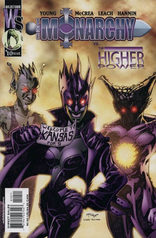 The Monarchy #10 cover
