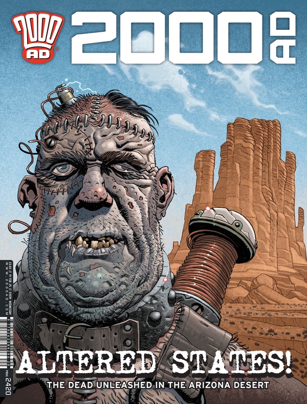 2000 AD #2420 cover