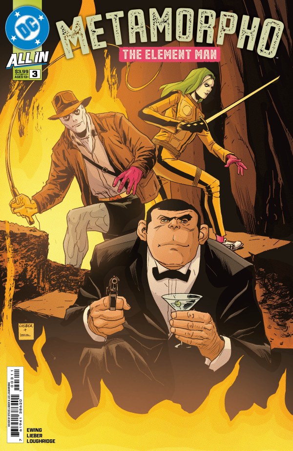 Metamorpho: The Element Man #3 cover