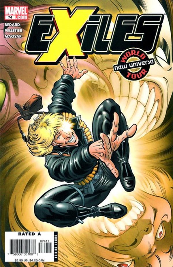 Exiles #74 cover