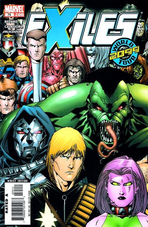 Exiles #75 cover