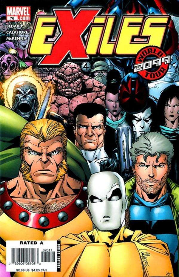 Exiles #76 cover