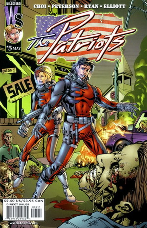 The Patriots #5 cover
