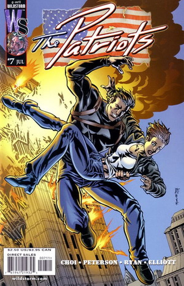 The Patriots #7 cover