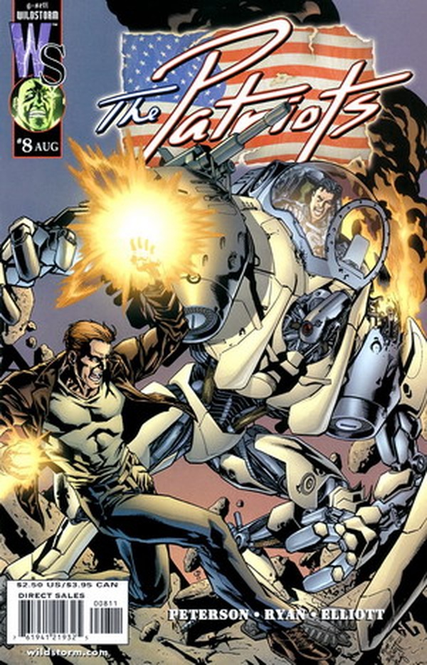 The Patriots #8 cover