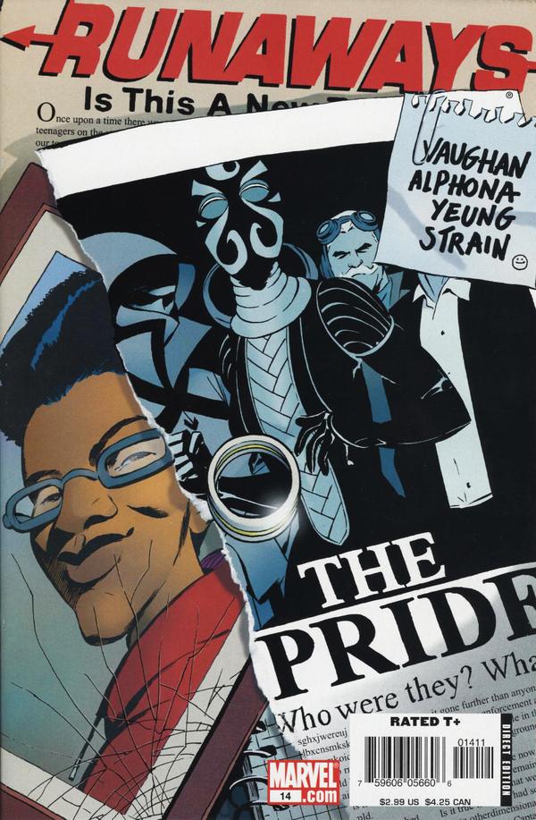 Runaways #14 cover