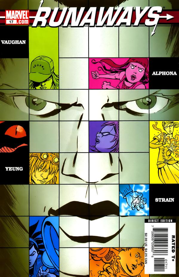 Runaways #17 cover