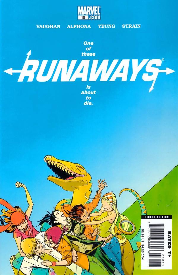 Runaways #18 cover