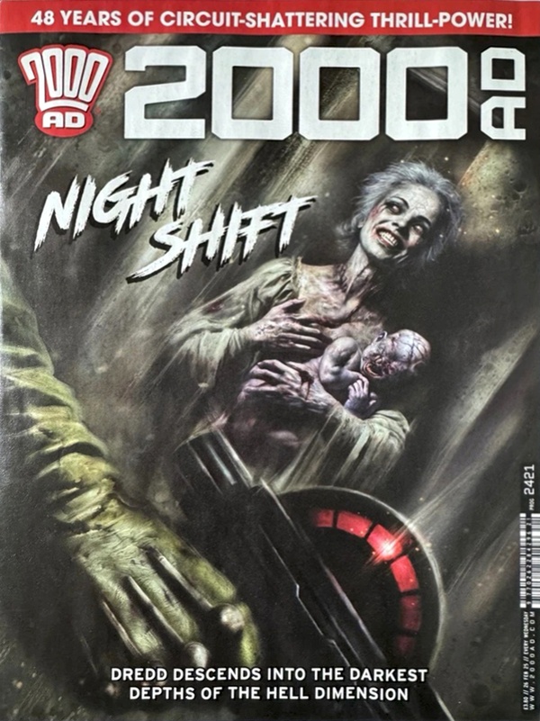 2000 AD #2421 cover