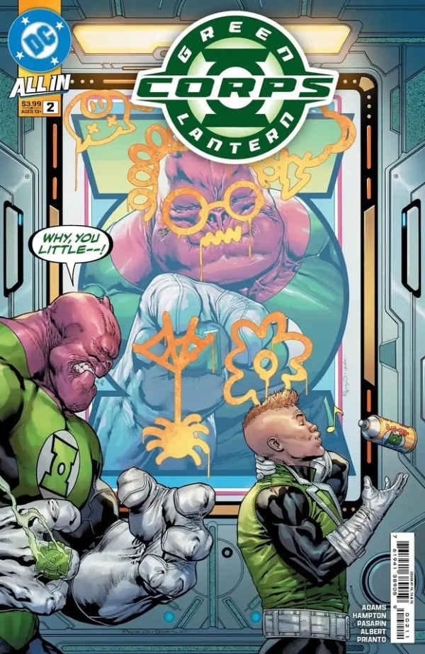 Green Lantern Corps #2 cover