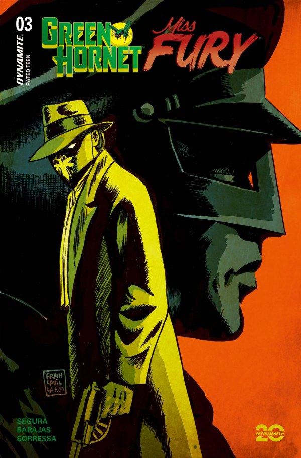 Green Hornet / Miss Fury #3 cover