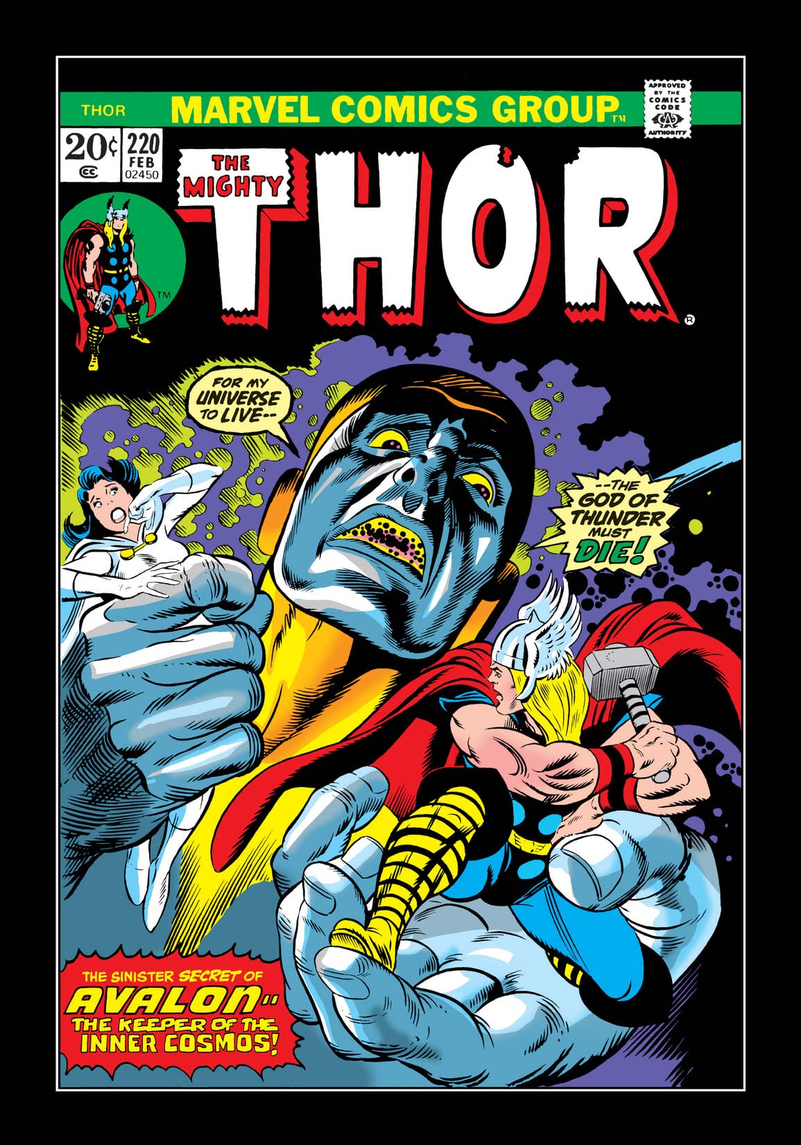 Thor #220 cover