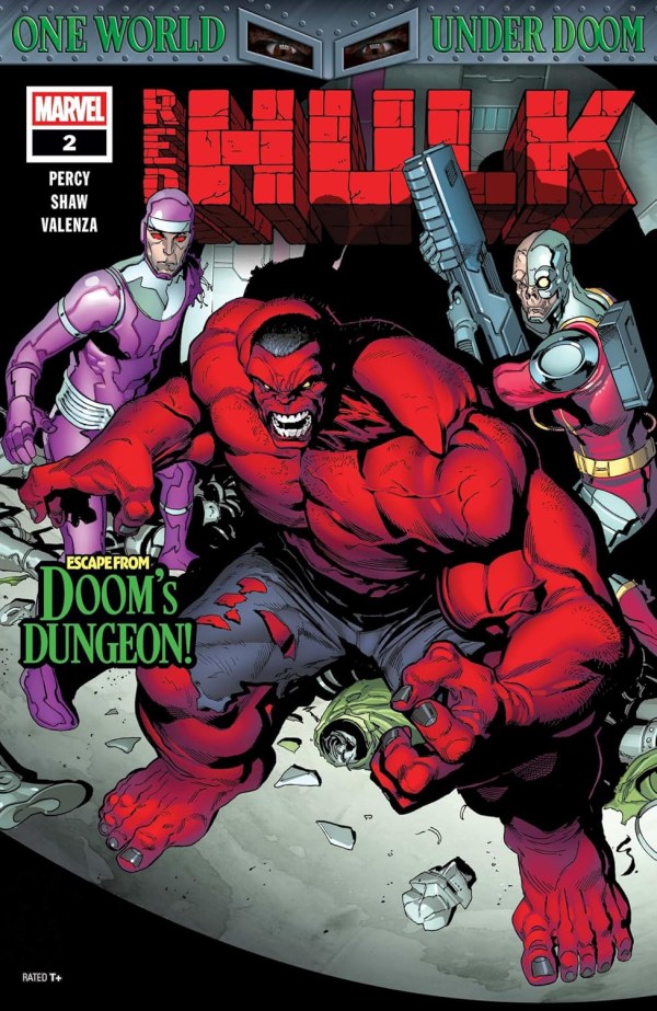 Red Hulk #2 cover