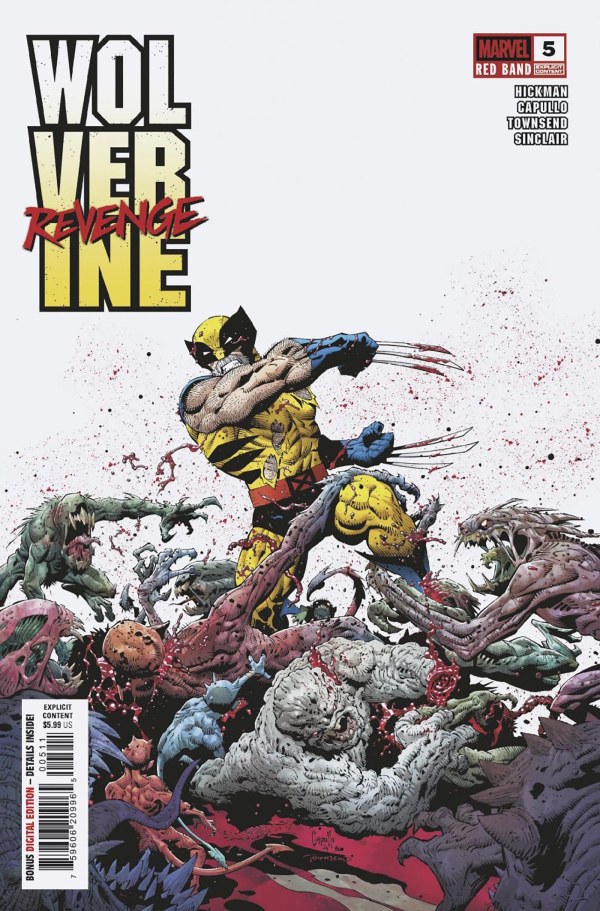 Wolverine: Revenge - Red Band #5 cover