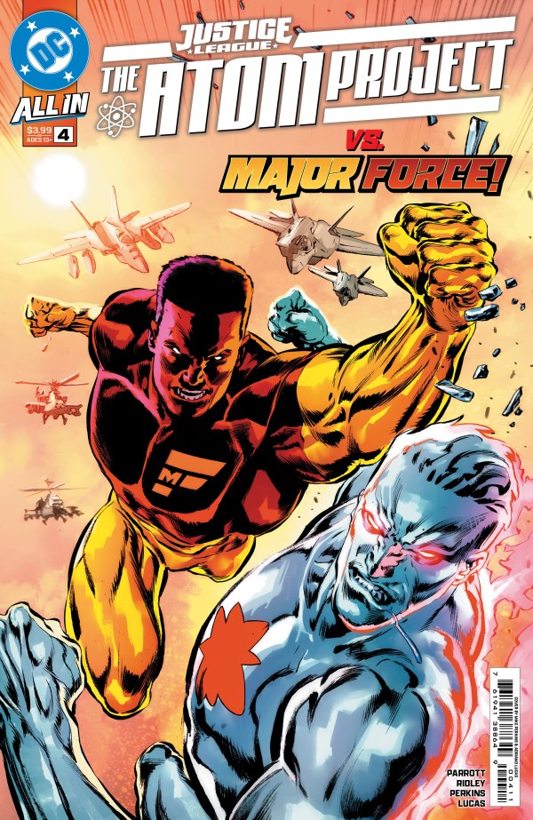 Justice League: The Atom Project #4 cover