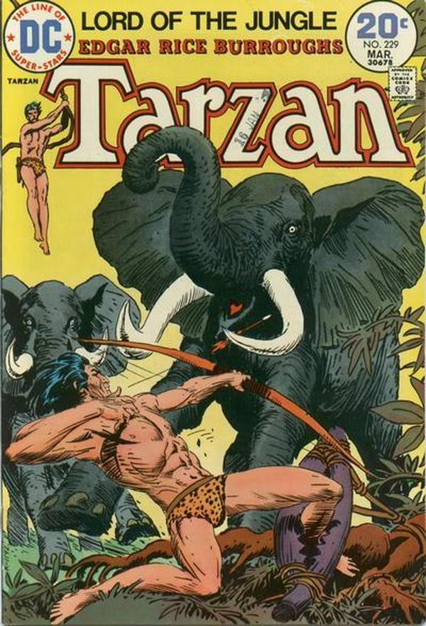 Tarzan #229 cover