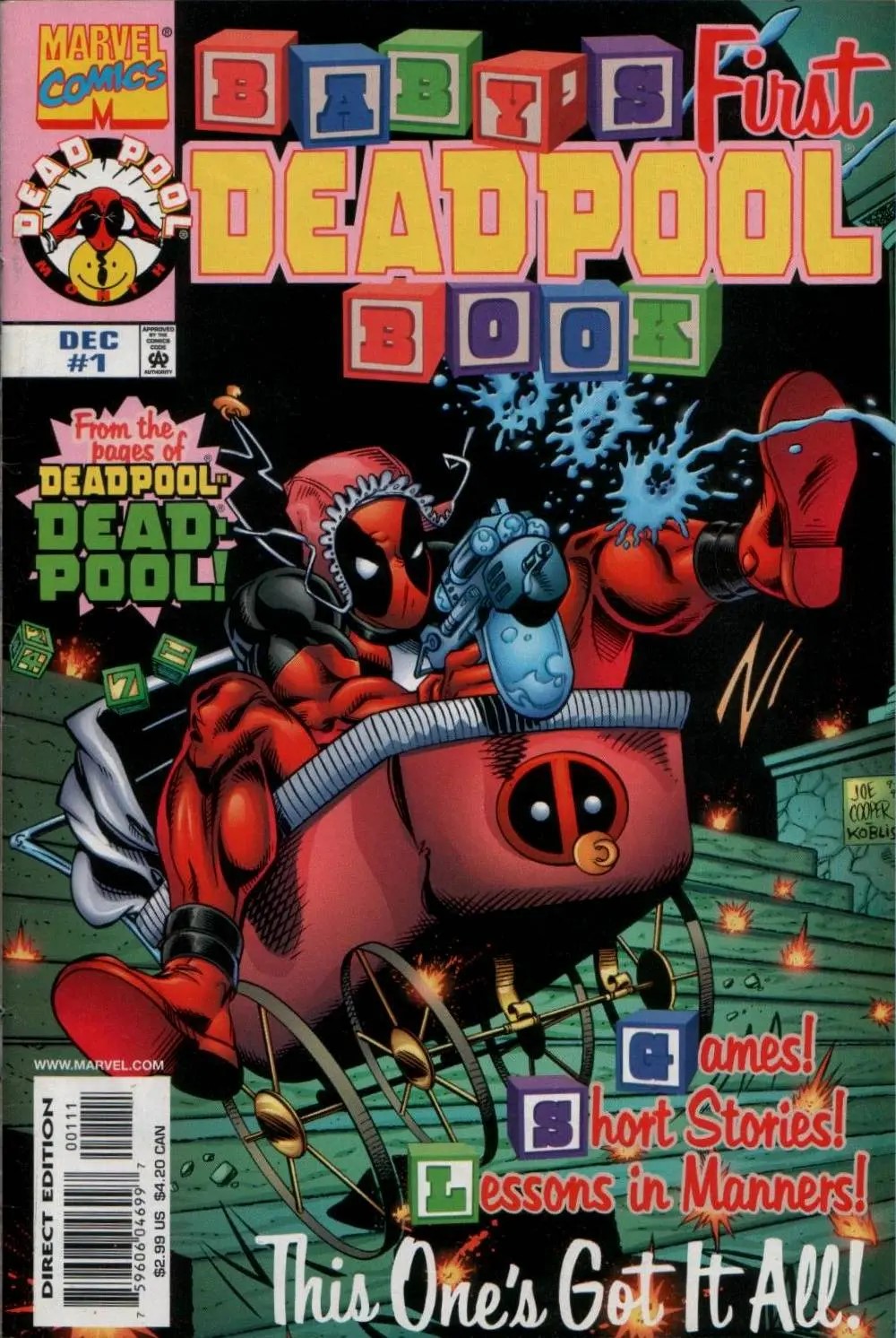 Baby's First Deadpool Book #1