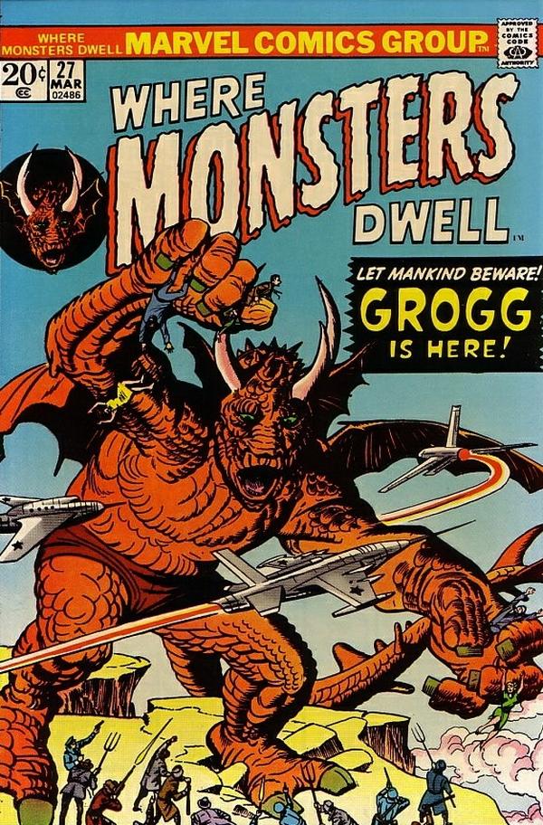 Where Monsters Dwell #27 cover