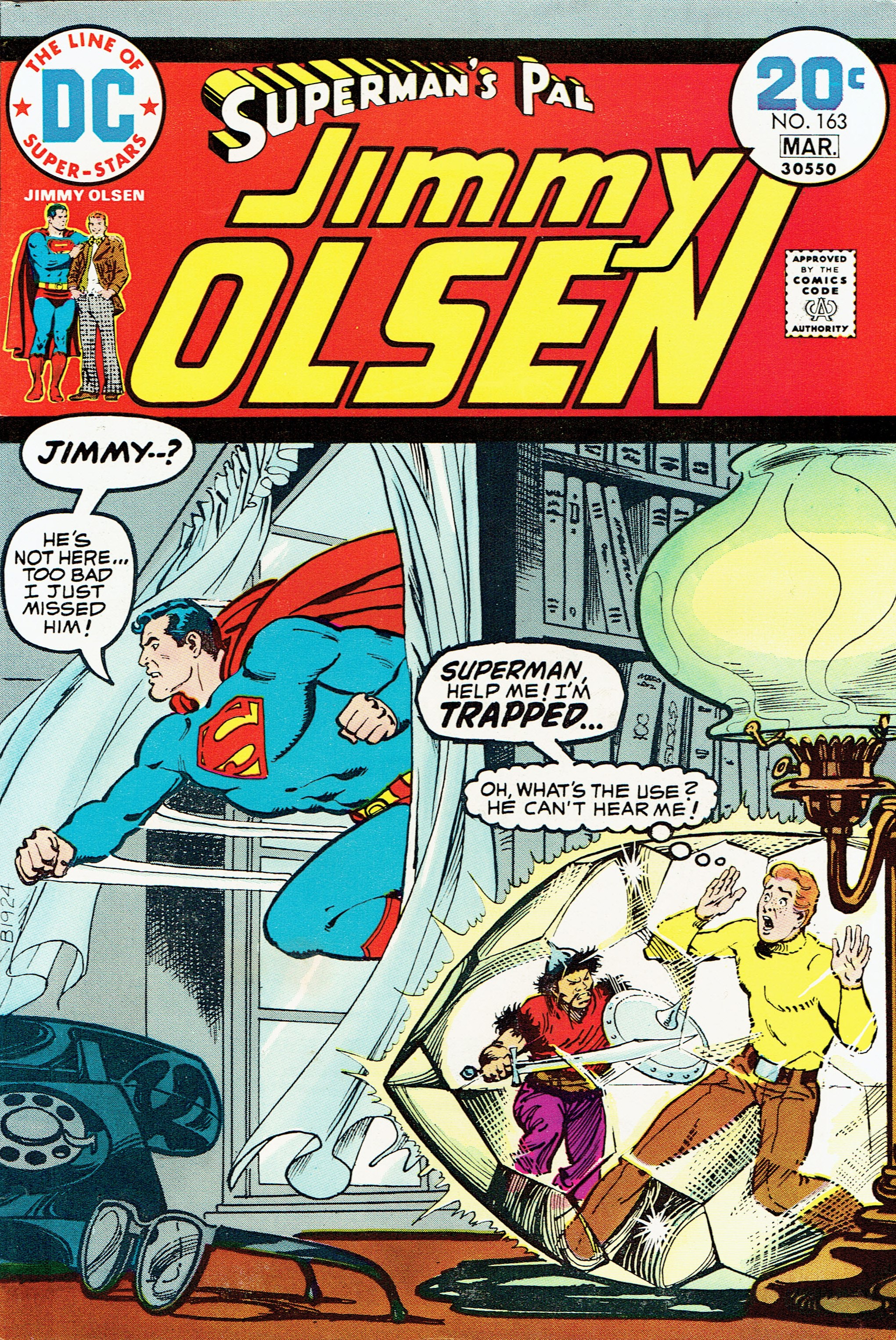 Superman's Pal, Jimmy Olsen #163 cover