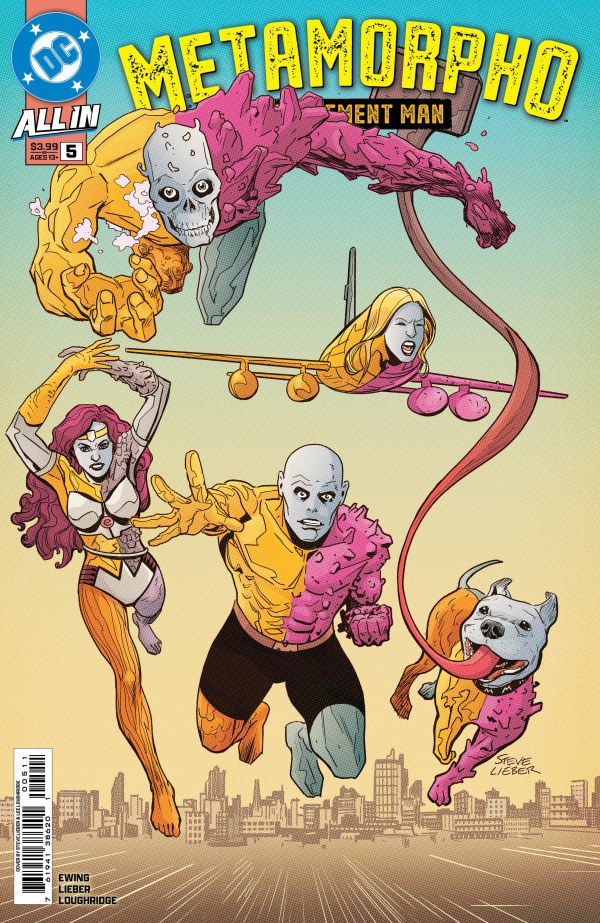 Metamorpho: The Element Man #5 cover