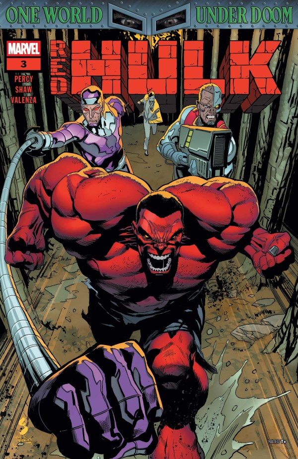 Red Hulk #3 cover