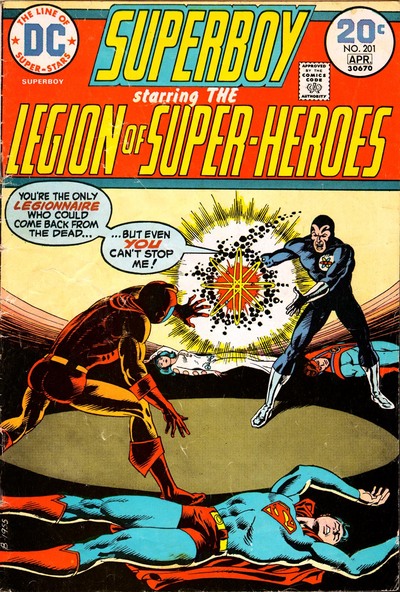 Superboy #201 cover
