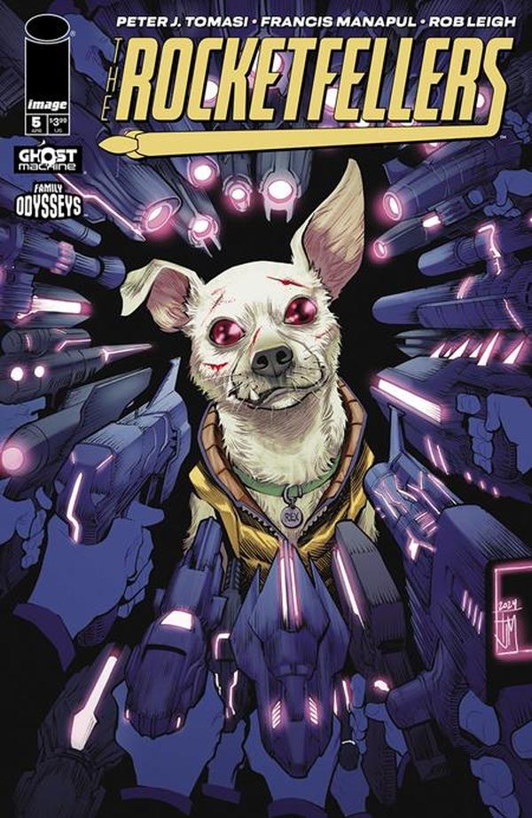 The Rocketfellers #5 cover