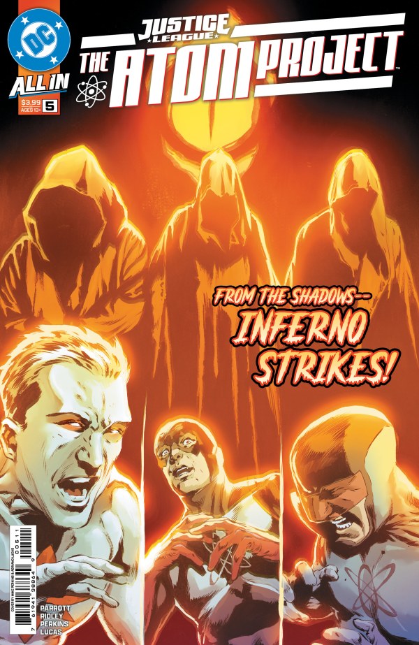 Justice League: The Atom Project #5 cover