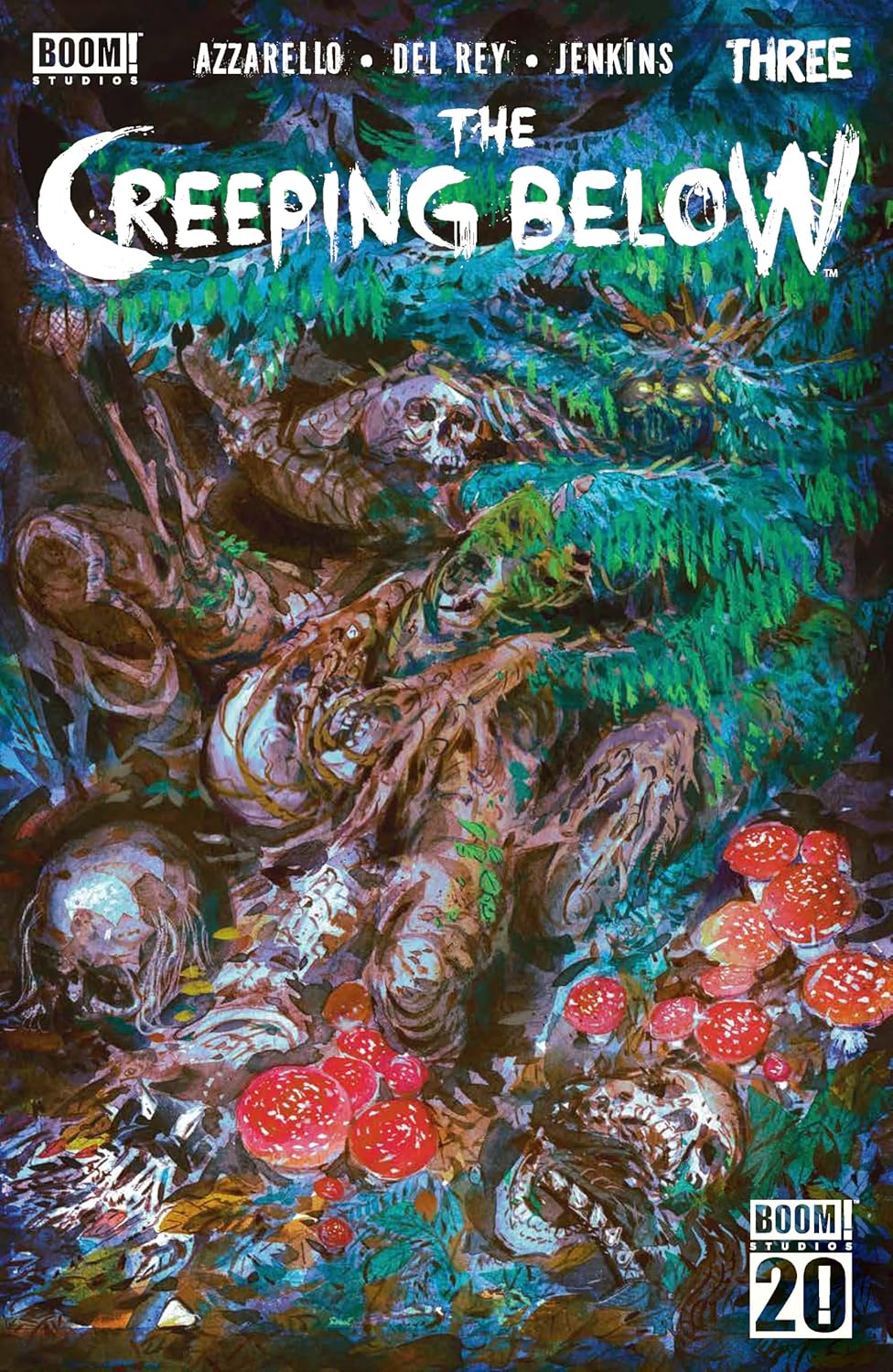 The Creeping Below #3 cover