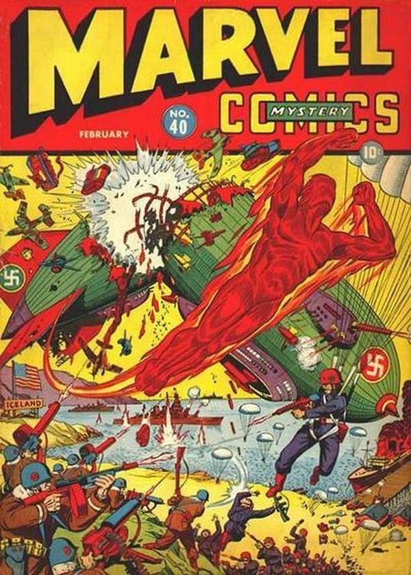 Marvel Mystery Comics #40 cover