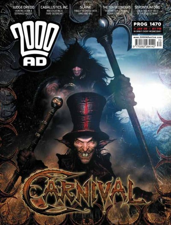 2000 AD #1470 cover
