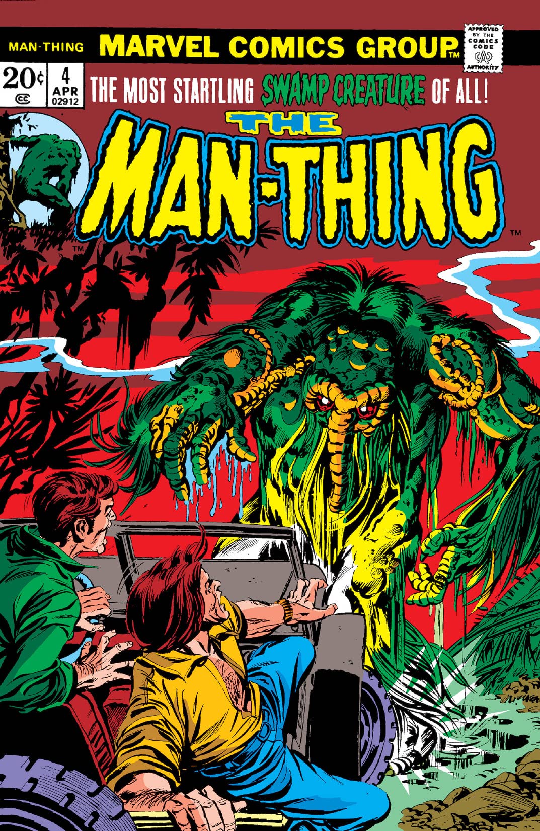 Man-Thing #4 cover