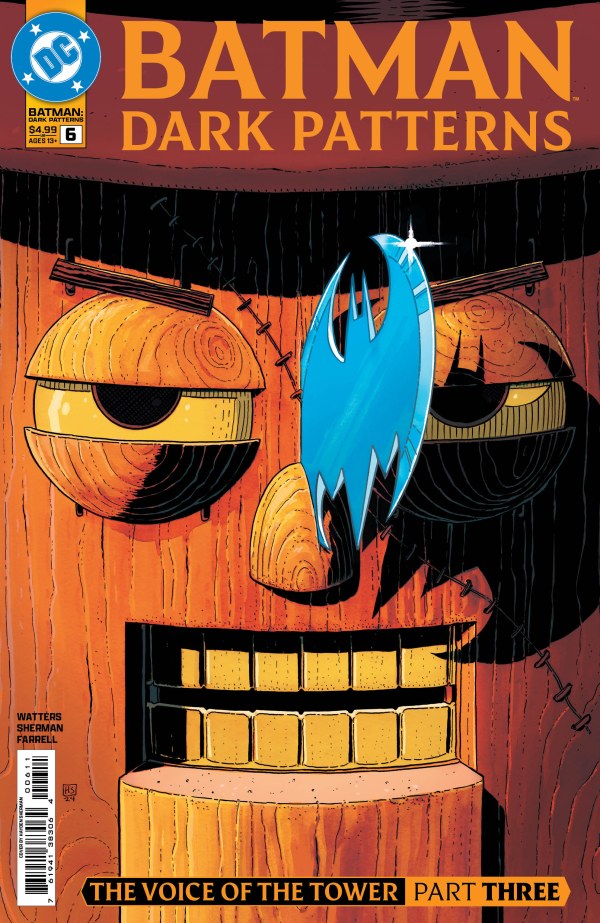 Batman: Dark Patterns #6 cover
