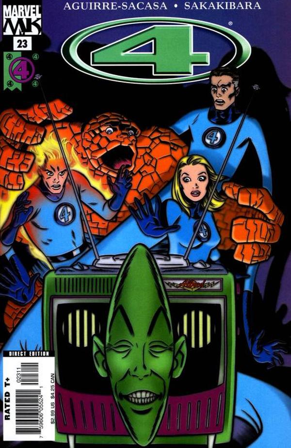 Marvel Knights 4 #23 cover