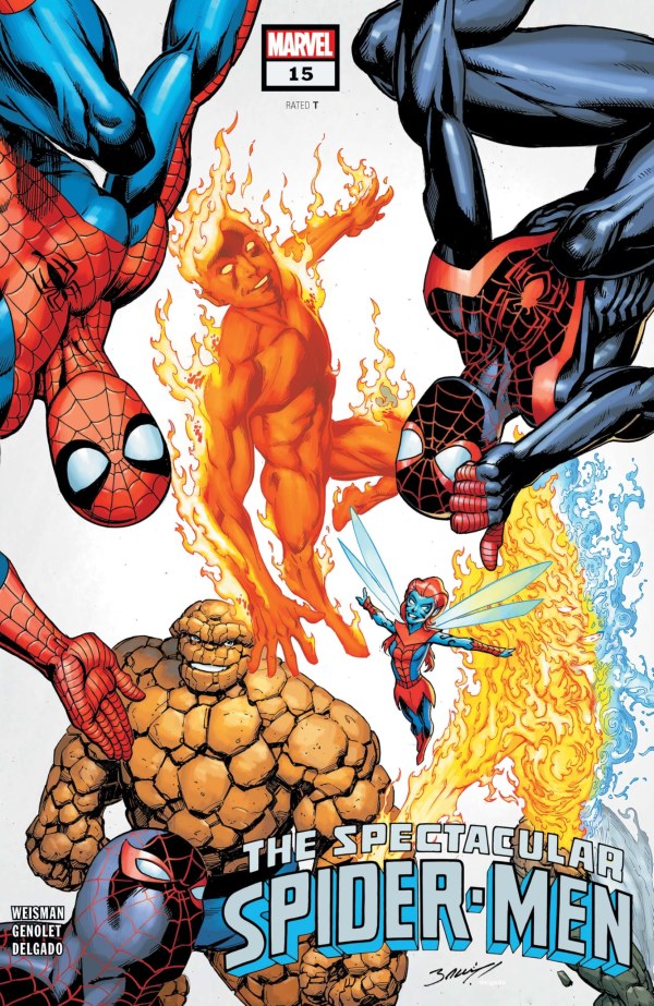 The Spectacular Spider-Men #15 cover