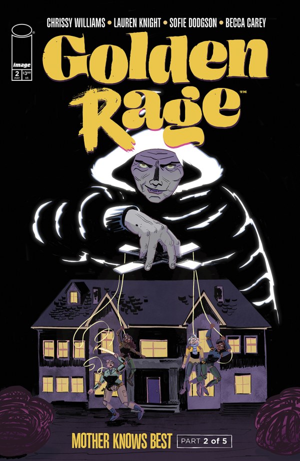 Golden Rage: Mother Knows Best #2 cover