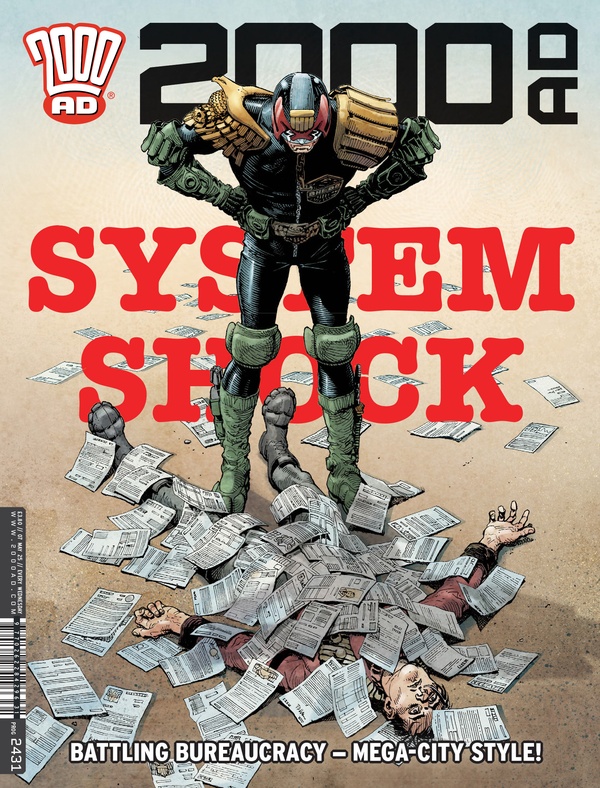 2000 AD #2431 cover