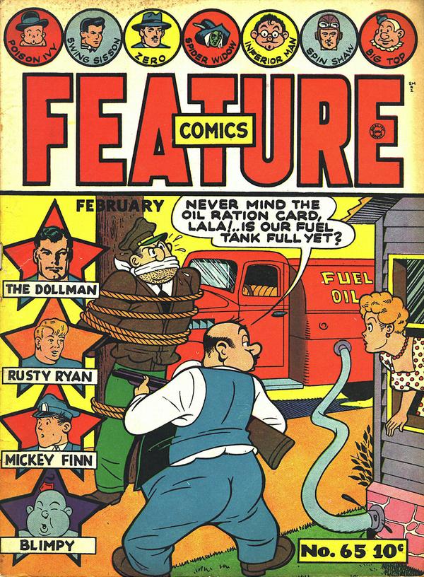Feature Comics #65 cover