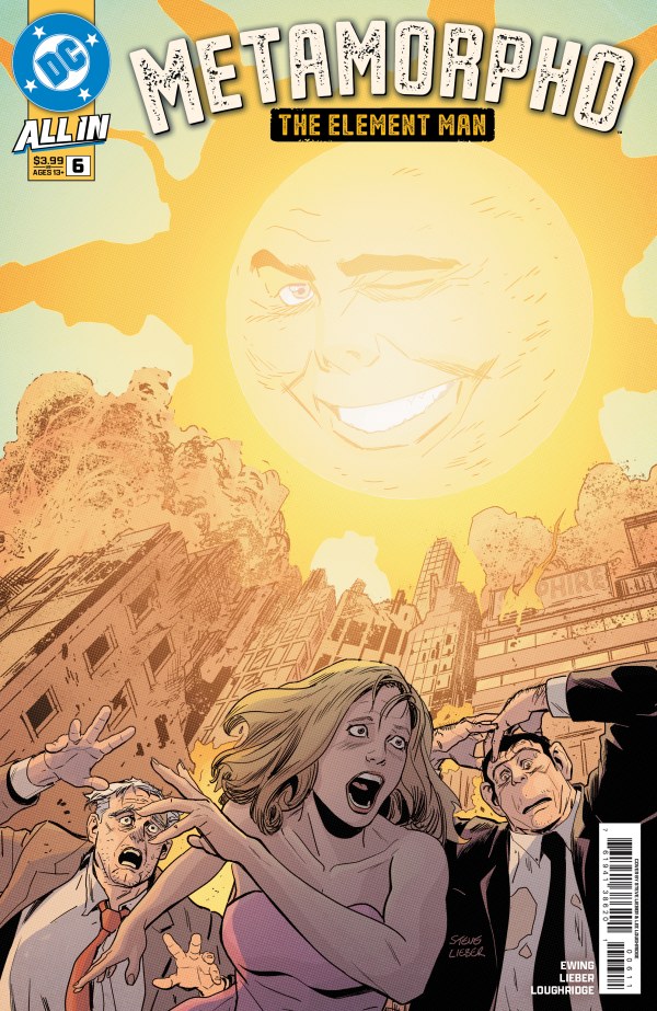 Metamorpho: The Element Man #6 cover