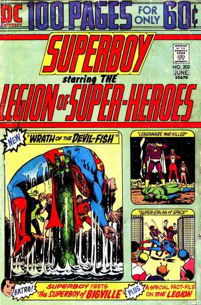 Superboy #202 cover