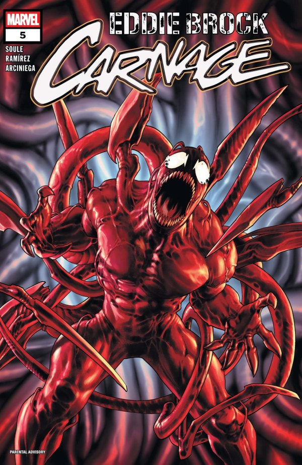 Eddie Brock: Carnage #5 cover