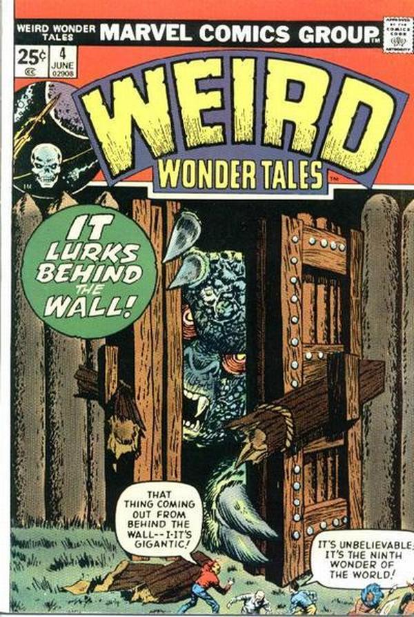 Weird Wonder Tales #4 cover