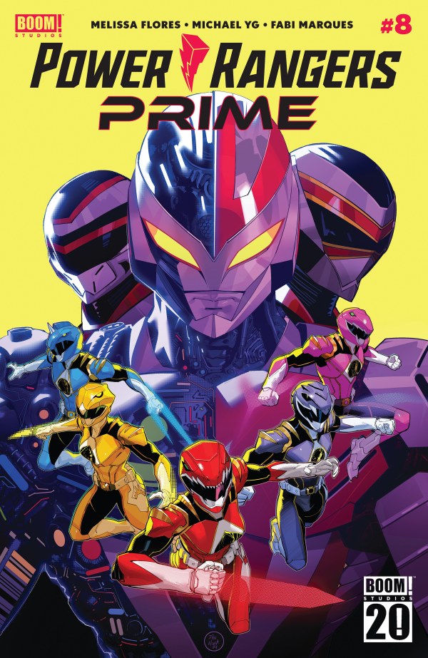 Power Rangers: Prime #8 cover
