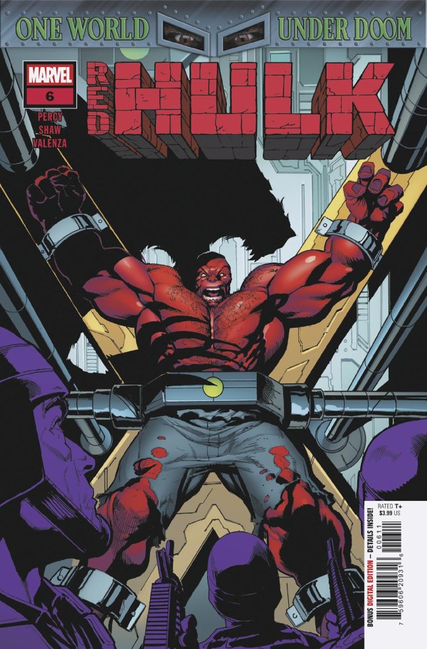Red Hulk #6 cover