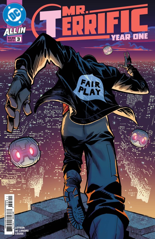 Mr. Terrific: Year One #3 cover